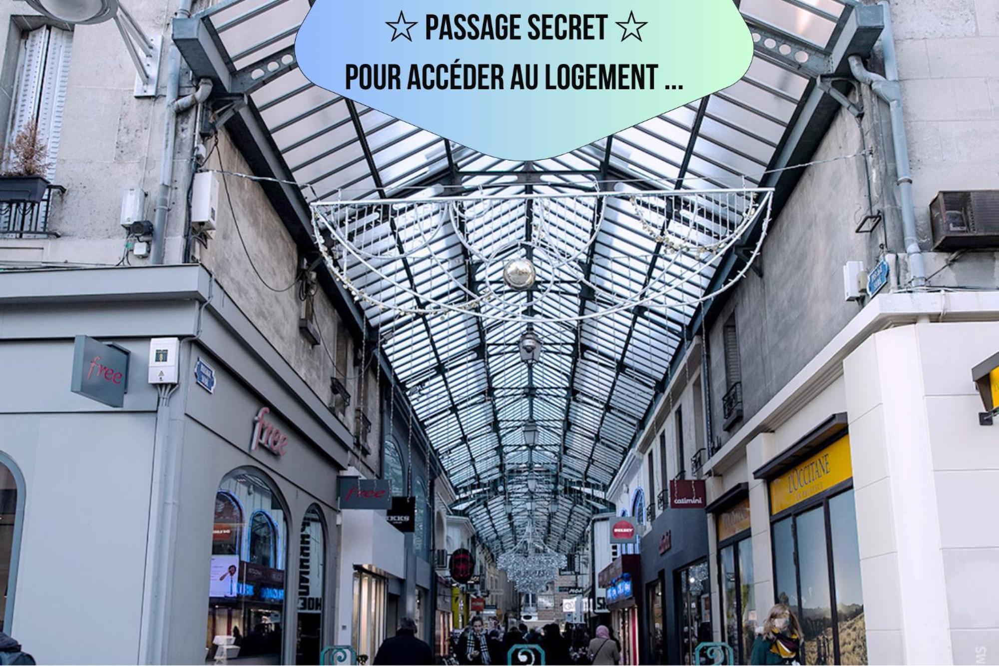 Passage Secret - Ideal Pro, Familles & Amis - Le Calme En Hypercentre - Wifi Haut Debit - Netflix - Machine A Laver - Gare, Cathedrale, Commerces & Restaurants A Moins De 10 Minutes A Pied Reims Eksteriør bilde